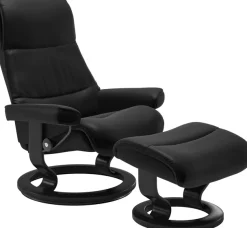 Stressless® Fußhocker »View« mit Classic Base,Gestell Schwarz