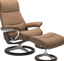 Stressless® Fußhocker »View« mit Signature Base,Gestell Wenge