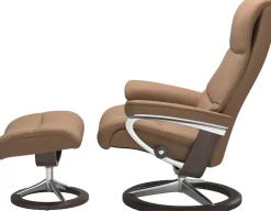 Stressless® Fußhocker »View« mit Signature Base,Gestell Wenge