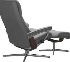 Stressless® Fußhocker »View« mit Cross Base, Größe S, M & L, Holzakzent Wenge
