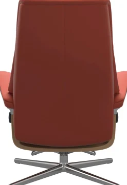 Stressless® Fußhocker »View« mit Cross Base, Größe S, M & L, Holzakzent Eiche