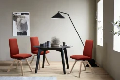 Stressless® Polsterstuhl »Laurel« () Low Back, Größe L, mit schräggestellten Beinen in Eiche gekalkt