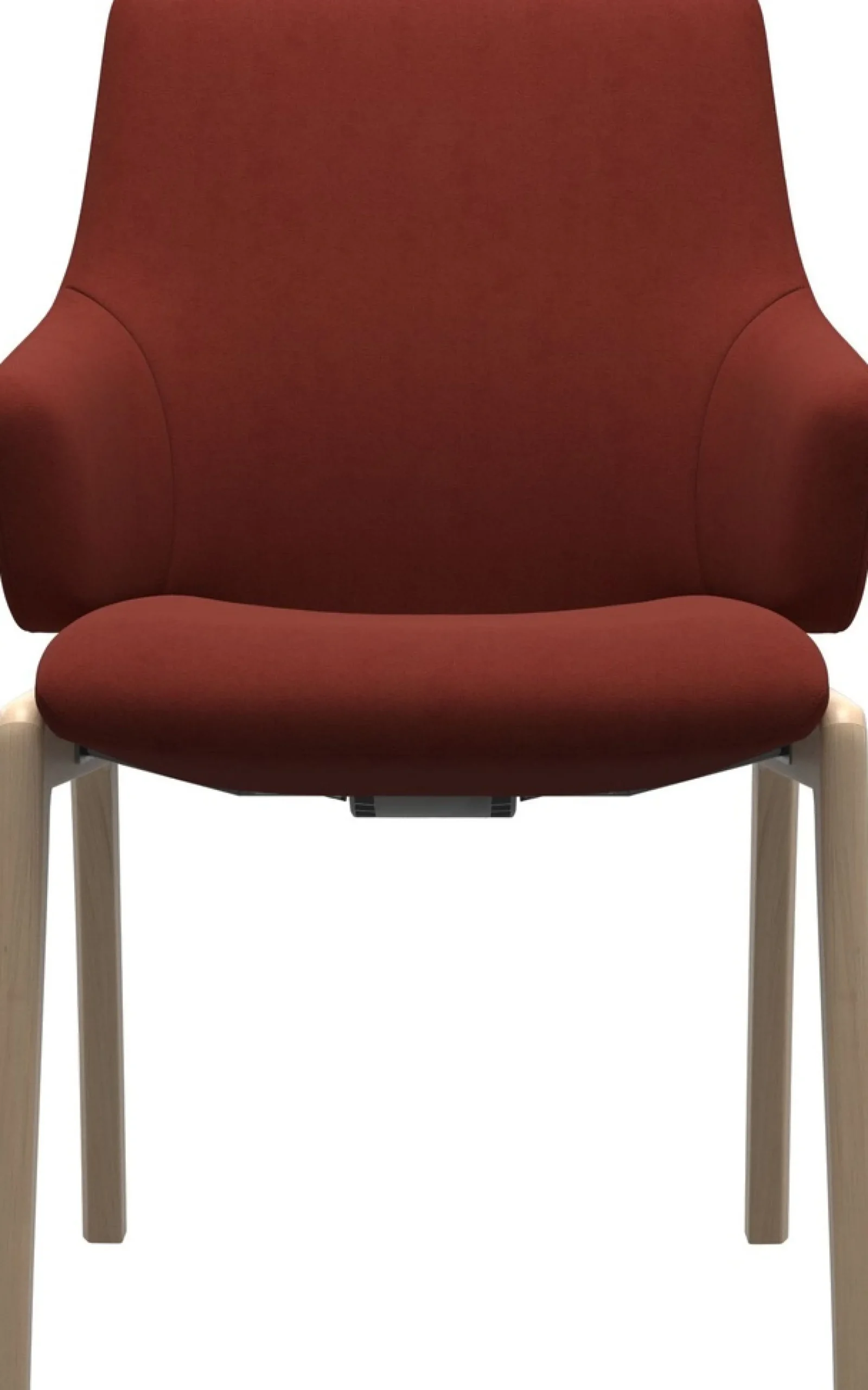 Stressless® Polsterstuhl »Laurel« () Low Back mit Armlehne, Größe L, mit abgerundeten Beinen in Walnuss