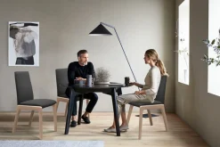 Stressless® Polsterstuhl »Laurel« () Low Back, Größe L, mit abgerundeten Beinen in Eiche natur