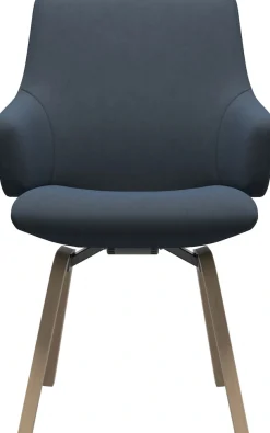 Stressless® Polsterstuhl »Laurel« () Low Back mit Armlehne, Größe L, mit schräggestellten Beinen in Schwarz