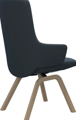 Stressless® Polsterstuhl »Laurel« () High Back mit Armlehne, Größe L, mit schräggestellten Beinen in Eiche