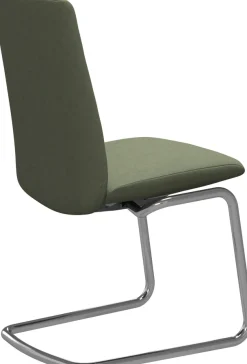 Stressless® Polsterstuhl »Laurel« () Low Back, Größe M, mit Beinen aus Stahl in Chrom glänzend