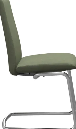 Stressless® Polsterstuhl »Laurel« () Low Back, Größe M, mit Beinen aus Stahl in Chrom glänzend