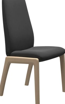 Stressless® Polsterstuhl »Laurel« () High Back, Größe L, mit abgerundeten Beinen in Schwarz