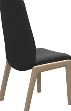 Stressless® Polsterstuhl »Laurel« () High Back, Größe L, mit abgerundeten Beinen in Schwarz