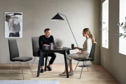Stressless® Polsterstuhl »Laurel« () High Back, Größe M, mit Beinen aus Stahl in Chrom matt
