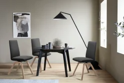 Stressless® Polsterstuhl »Laurel« () Low Back, Größe M, mit schräggestellten Beinen in Eiche natur