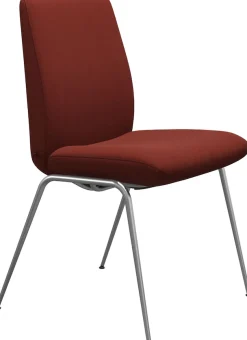 Stressless® Polsterstuhl »Laurel« () Low Back, Größe L, mit Beinen aus Stahl in Schwarz matt