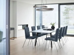 Stressless® Polsterstuhl »Laurel« () Low Back, Größe L, mit Beinen aus Stahl in Chrom matt