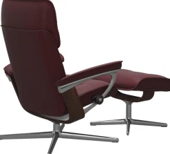 Stressless® Relaxsessel »Admiral« mit Cross Base, Größe M & L, Holzakzent Braun
