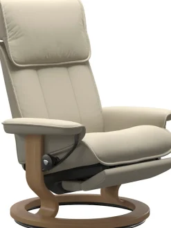 Stressless® Relaxsessel »Admiral« verstellbar, optional 2-motorisch, Größe M & L, Gestell Braun