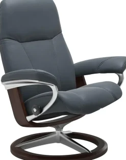 Stressless® Relaxsessel »Consul« mit Signature Base, Größe M, Gestell Braun