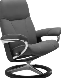 Stressless® Relaxsessel »Consul« mit Signature Base, Größe S, Gestell Schwarz