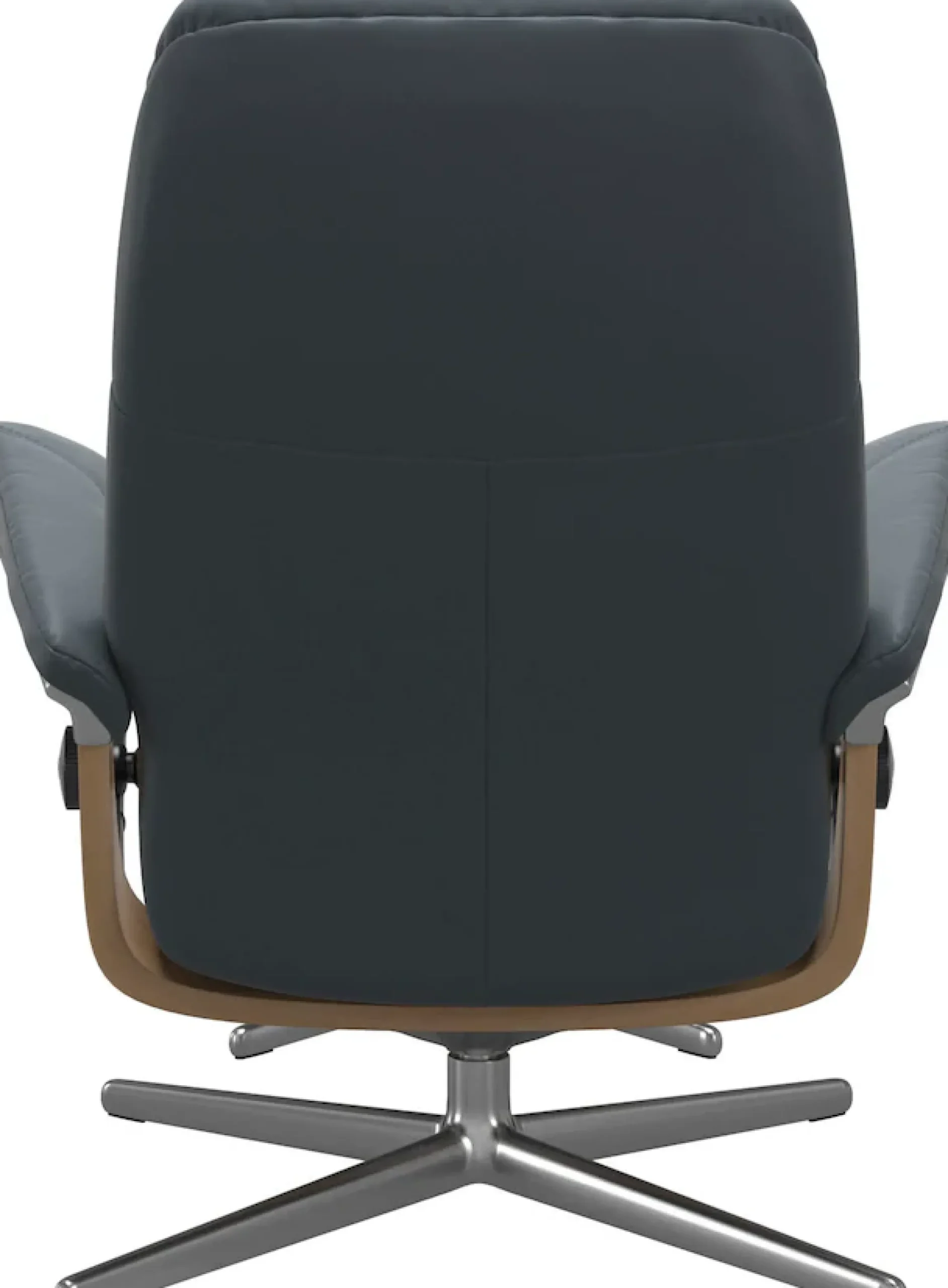 Stressless® Relaxsessel »Consul« Set, Relaxsessel mit Hocker,mit Hocker, mit Cross Base, Größe S, M & L, Holzakzent Eiche