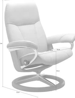 Stressless® Relaxsessel »Consul« mit Signature Base, Größe M, Gestell Schwarz