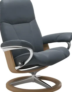 Stressless® Relaxsessel »Consul« mit Signature Base, Größe S, Gestell Eiche
