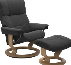 Stressless® Relaxsessel »Mayfair« mit Classic Base, Größe S, M & L, Gestell Eiche, in 3 Bezugsqualitäten lieferbar