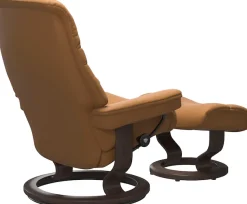 Stressless® Relaxsessel »Sunrise« Relaxsessel mit Hocker,mit Classic Base, Größe L, Gestell Wenge