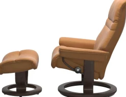 Stressless® Relaxsessel »Sunrise« Relaxsessel mit Hocker,mit Classic Base, Größe L, Gestell Wenge