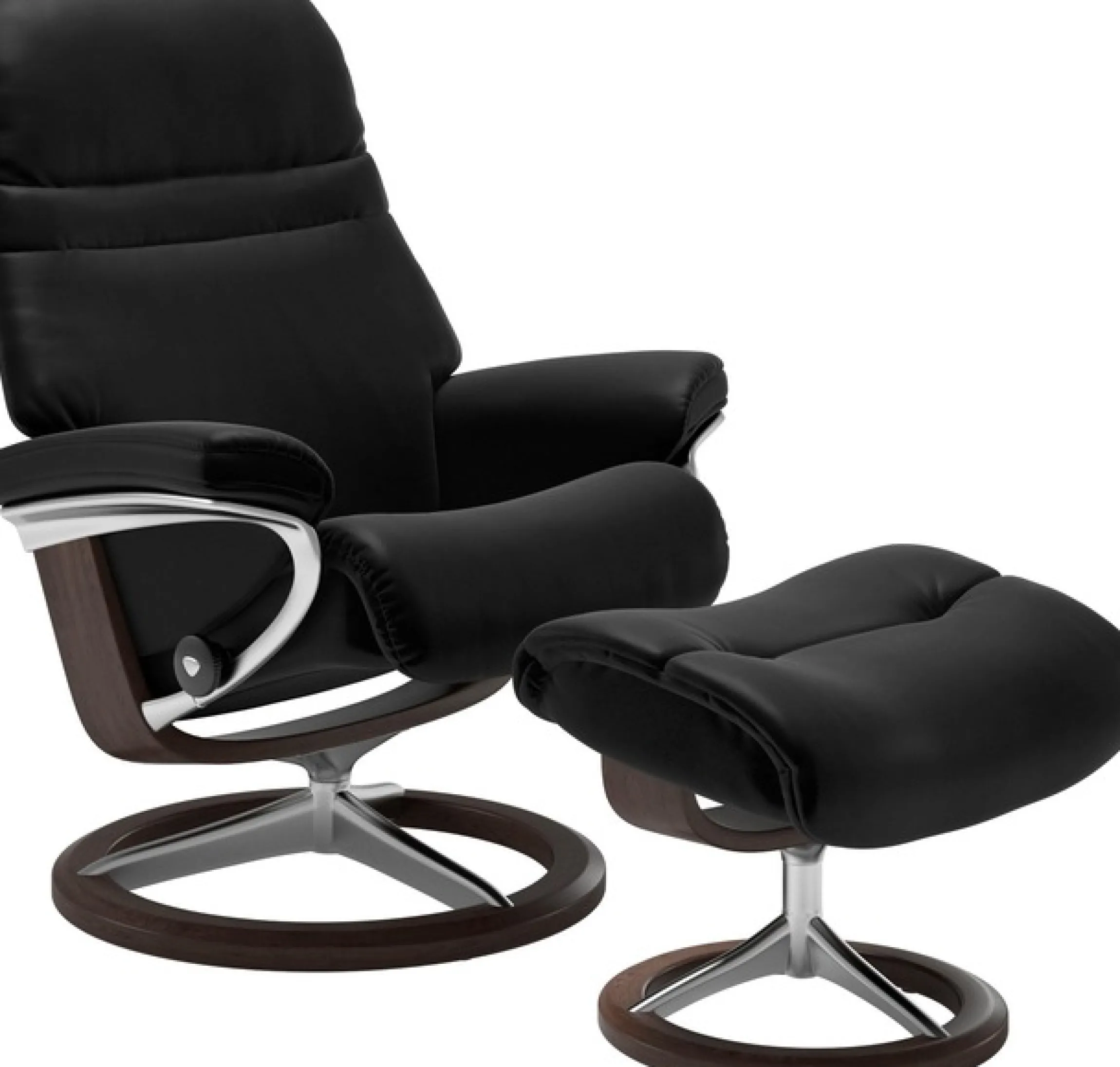 Stressless® Relaxsessel »Sunrise« mit Signature Base, Größe S, Gestell Wenge, in 2 Bezugsqualitäten lieferbar
