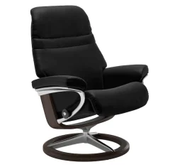 Stressless® Relaxsessel »Sunrise« mit Signature Base, Größe S, Gestell Wenge, in 2 Bezugsqualitäten lieferbar