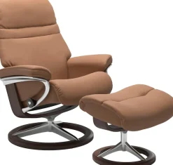 Stressless® Relaxsessel »Sunrise« Relaxsessel mit Hocker,mit Signature Base, Größe L, Gestell Wenge