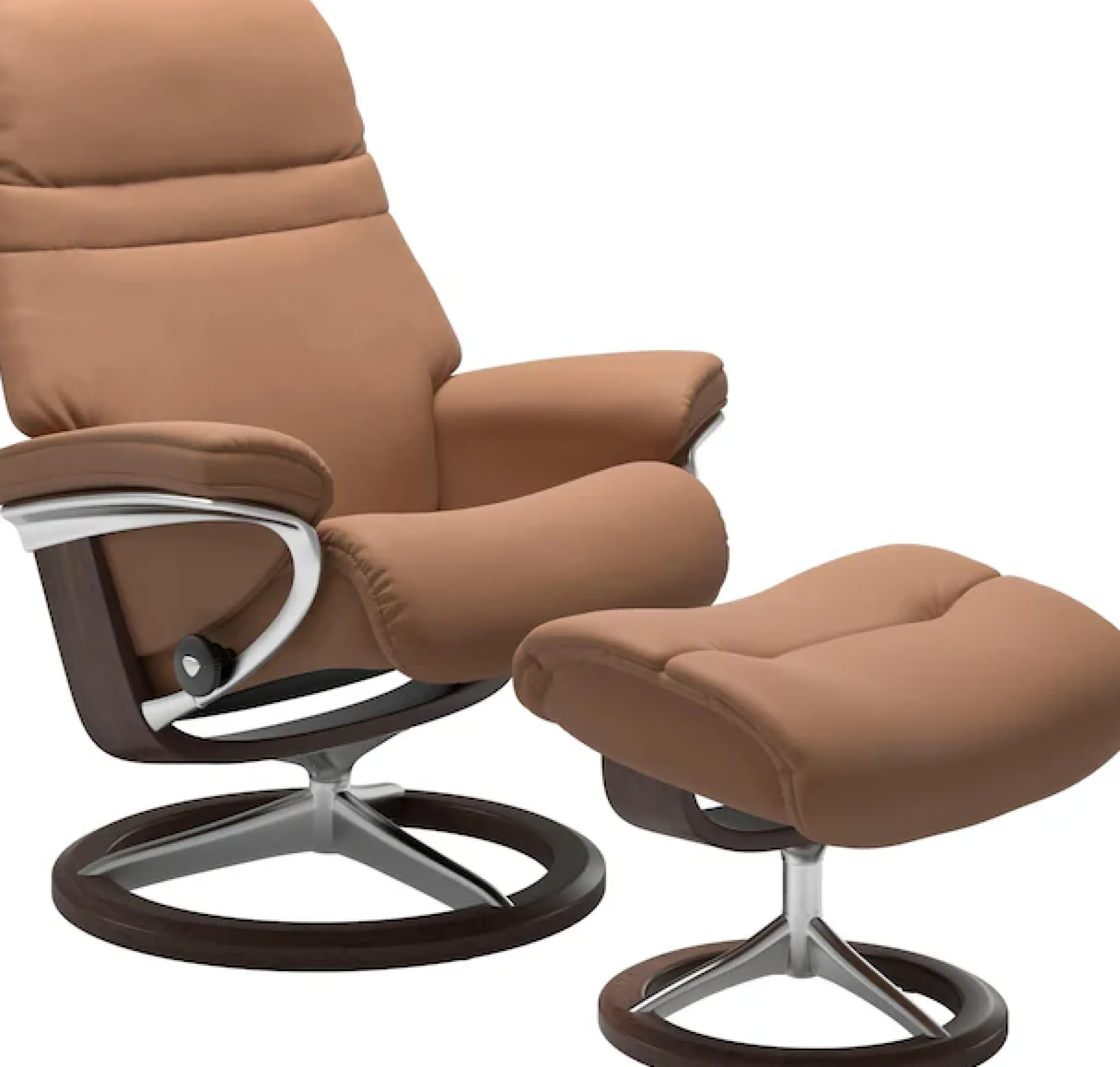 Stressless® Relaxsessel »Sunrise« Relaxsessel mit Hocker,mit Signature Base, Größe L, Gestell Wenge