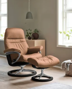 Stressless® Relaxsessel »Sunrise« mit Signature Base, Größe S, Gestell Schwarz