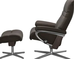 Stressless® Relaxsessel »Sunrise« mit Cross Base, Größe S, M & L, Holzakzent Wenge