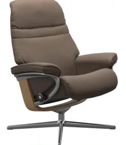 Stressless® Relaxsessel »Sunrise« mit Cross Base, Größe S, M & L, Holzakzent Eiche