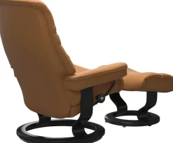 Stressless® Relaxsessel »Sunrise« Relaxsessel mit Hocker,mit Classic Base, Größe L, Gestell Schwarz