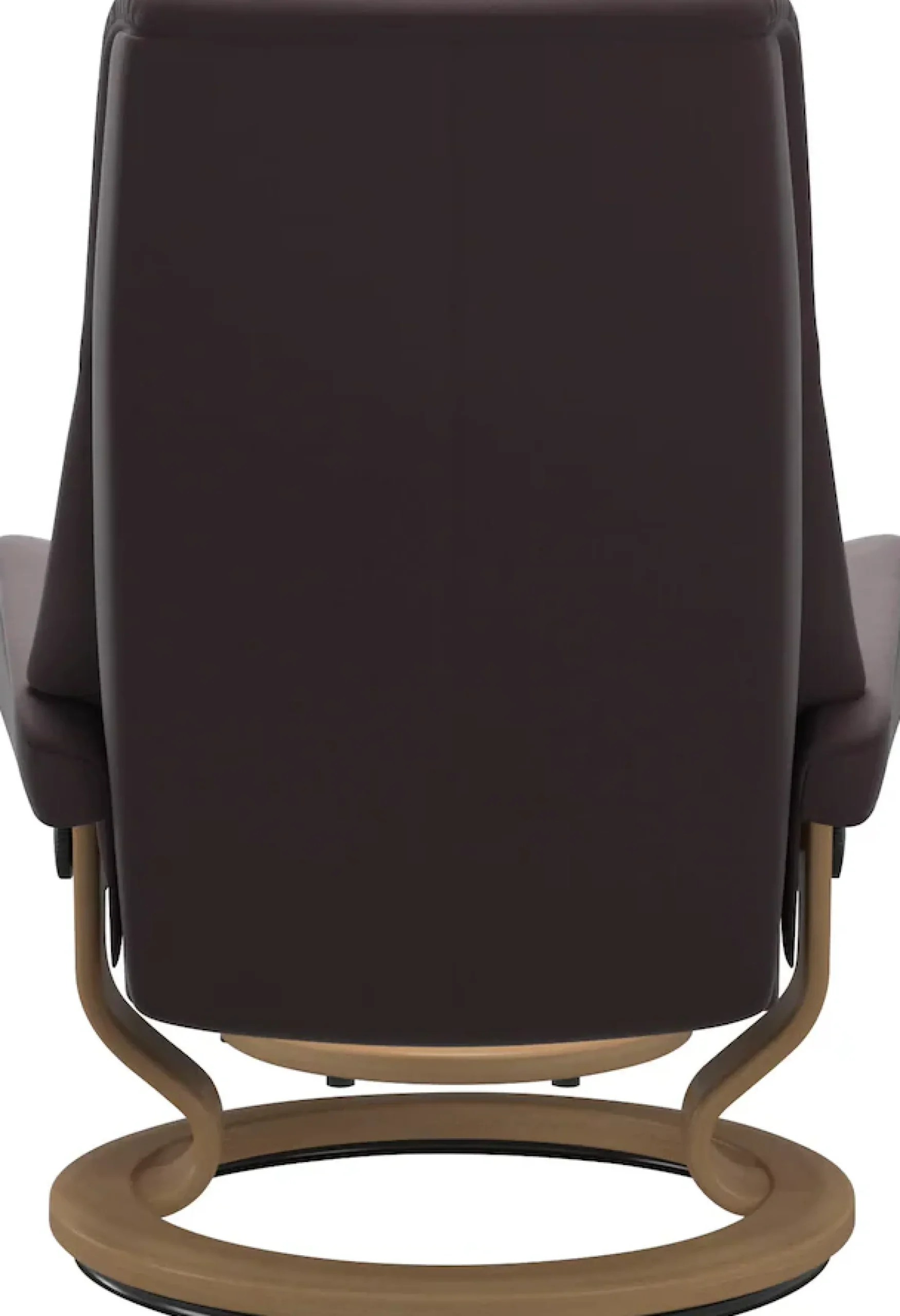 Stressless® Relaxsessel »View« Set, Relaxsessel mit Hocker,mit Classic Base, Größe M,Gestell Eiche