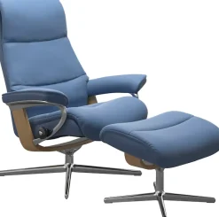 Stressless® Relaxsessel »View« mit Cross Base, Größe S, M & L, Holzakzent Eiche