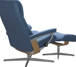 Stressless® Relaxsessel »View« mit Cross Base, Größe S, M & L, Holzakzent Eiche