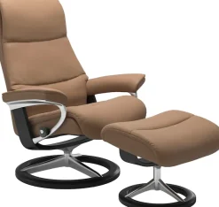 Stressless® Relaxsessel »View« mit Signature Base, Größe L,Gestell Schwarz
