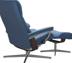 Stressless® Relaxsessel »View« mit Cross Base, Größe S, M & L, Holzakzent Wenge