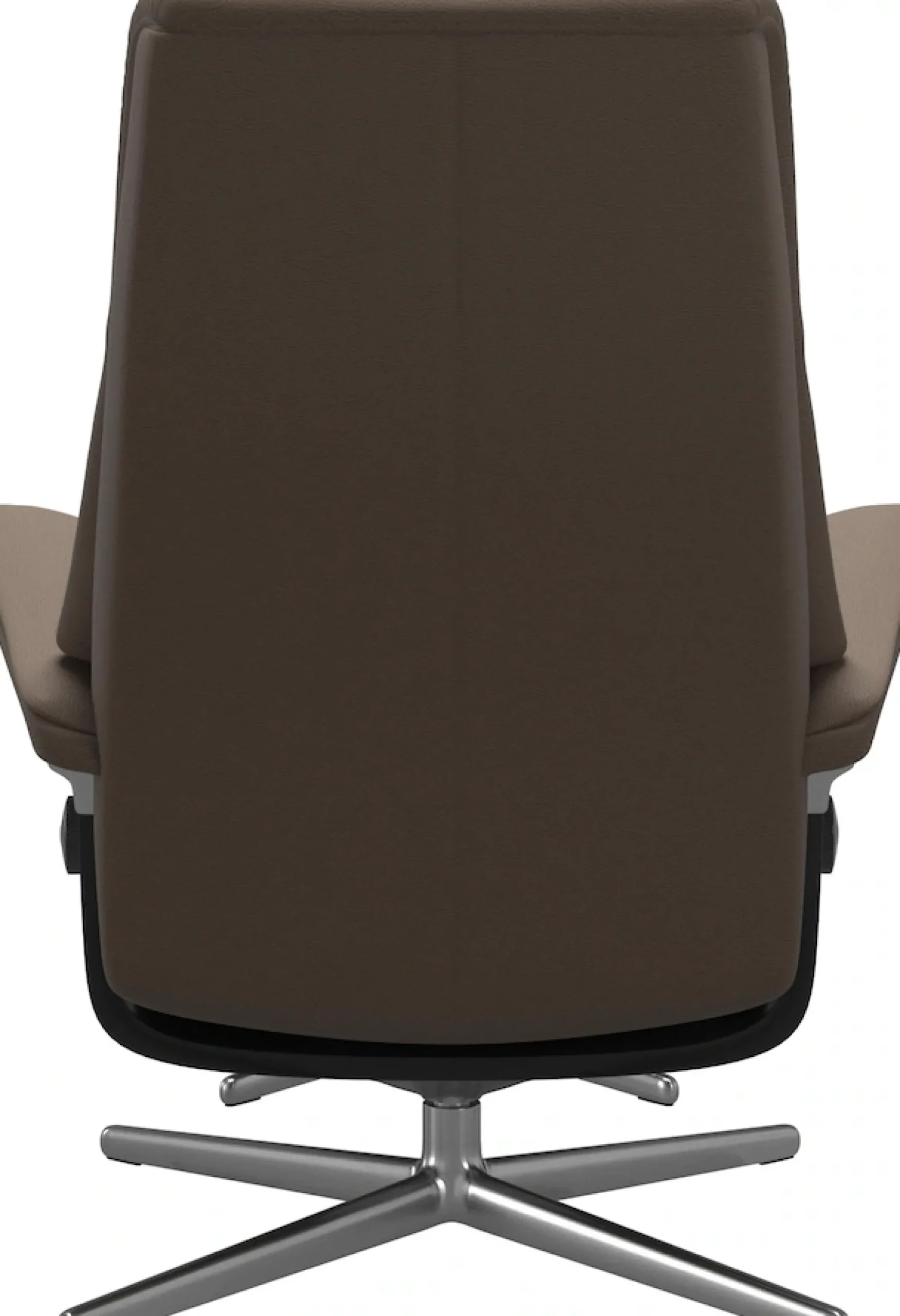 Stressless® Relaxsessel »View« mit Cross Base, Größe S, M & L, Holzakzent Schwarz