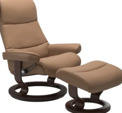 Stressless® Relaxsessel »View« mit Classic Base, Größe S,Gestell Braun