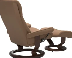 Stressless® Relaxsessel »View« mit Classic Base, Größe S,Gestell Braun