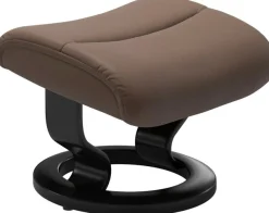 Stressless® Relaxsessel »View« Set, Relaxsessel mit Hocker,mit Classic Base, Größe M,Gestell Schwarz