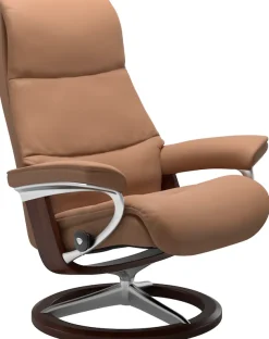 Stressless® Relaxsessel »View« mit Signature Base, Größe S,Gestell Braun