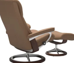 Stressless® Relaxsessel »View« mit Signature Base, Größe S,Gestell Braun