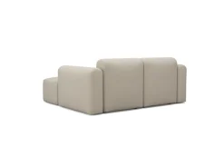 Tenksom Ecksofa »Rund, kompakte Relax-Ecke, für kleine Räume, hoher Sitzkomfort« Bezüge wechselbar, Kaltschaum im Sitz, Nordic Swan Ecolabel
