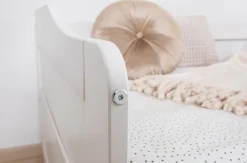 Ticaa Funktionsbett »Melinda, Daybett, Jugendbett, 2 Schlafplätze, Schublade auf Rollen« 90x200cm,FSC®-zertifizierte Kiefer, 2 Rollroste, Massivholz