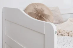 Ticaa Funktionsbett »Melinda, Daybett, Jugendbett, 2 Schlafplätze, Schublade auf Rollen« 90x200cm,FSC®-zertifizierte Kiefer, 2 Rollroste, Massivholz